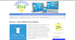 Desktop Screenshot of computerdiva.biz